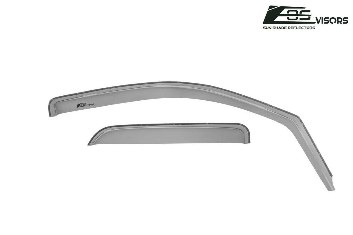 Smoke Tinted In-Channel Window Deflectors Rain Guards Z993