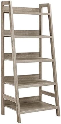 Gray 5 Shelf Bookcase N214683