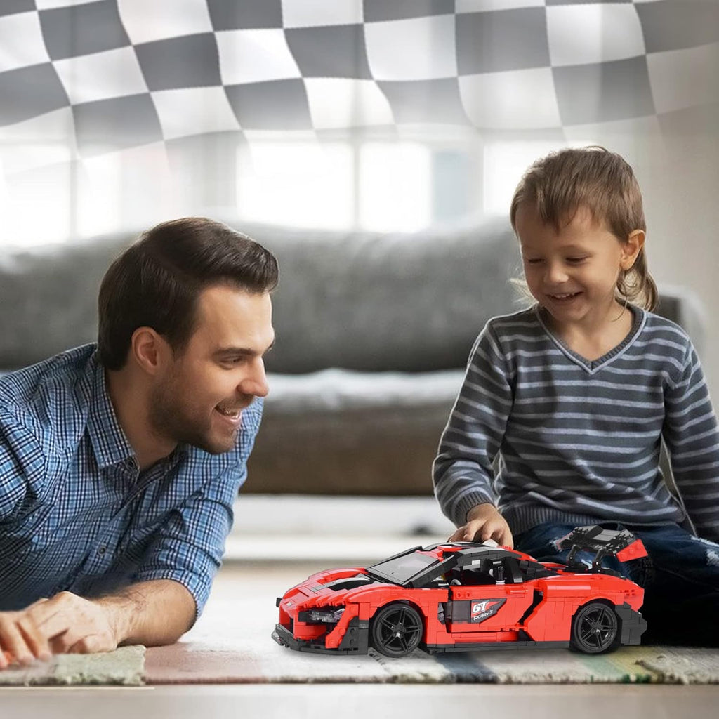 1:12 Scale Building Toys Car Building Kits (1182 Pieces) Pack of 2 A86892