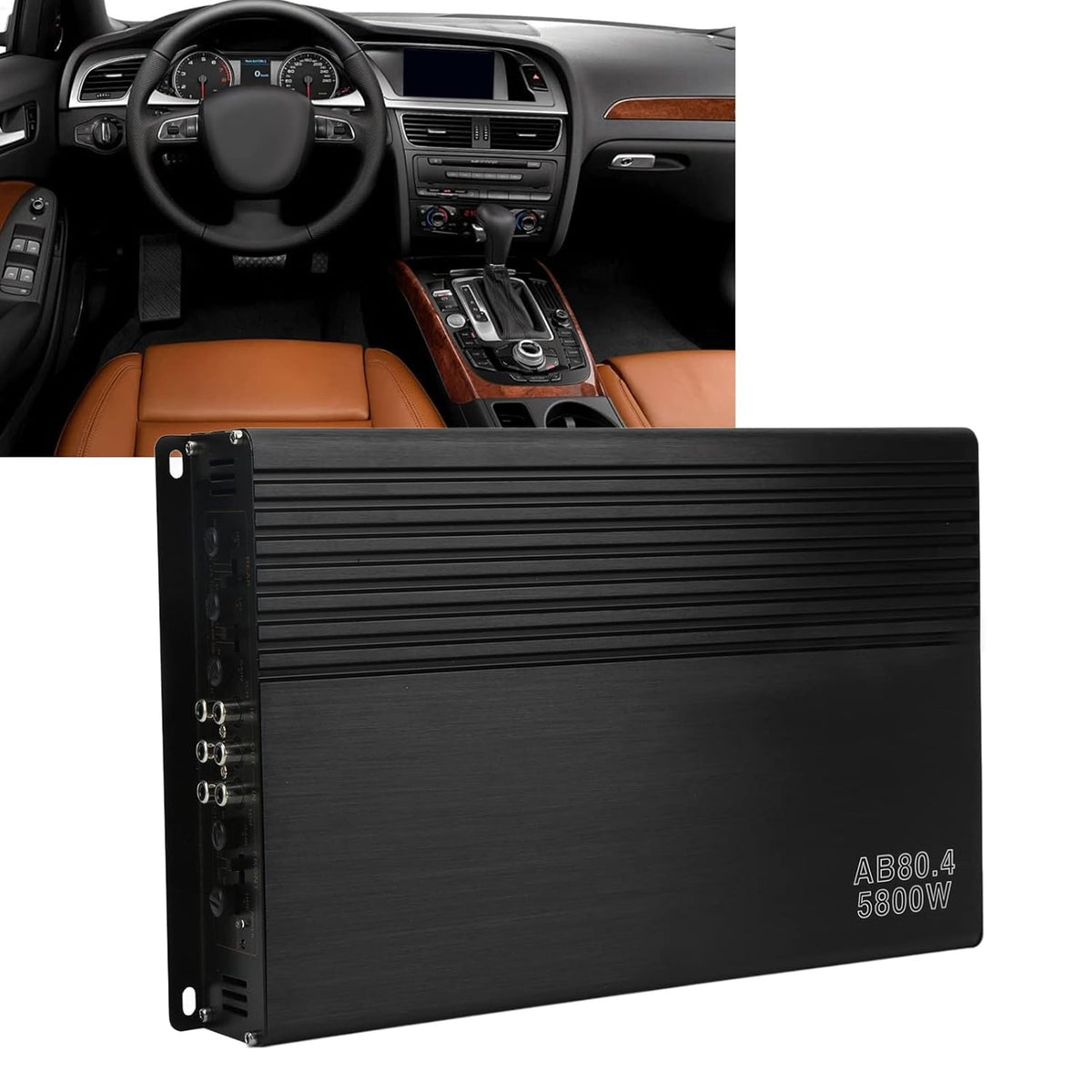 5800W 12V Weatherproof 4 Ohm Car Audio Amplifier Z431