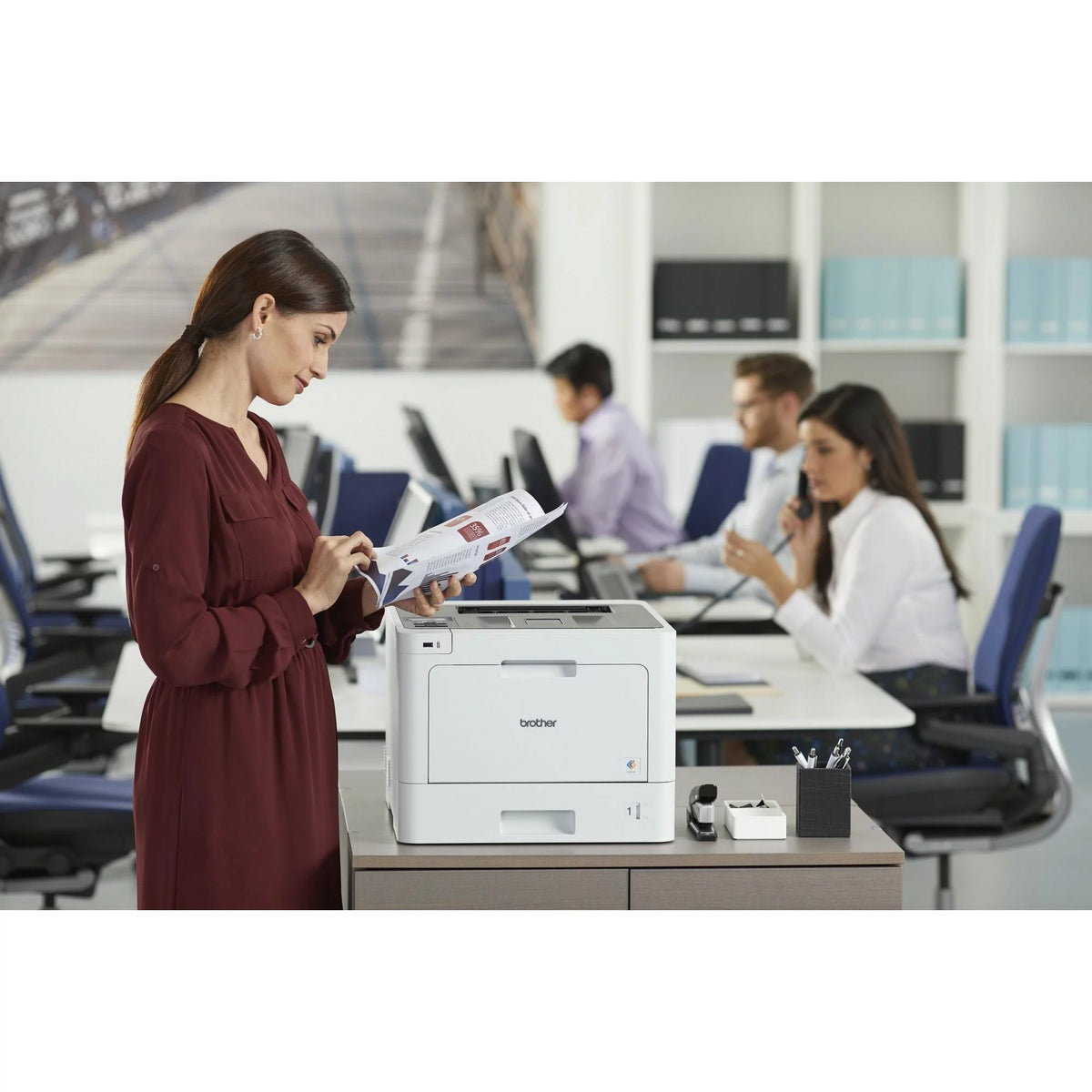 Business Color Laser Printer with Duplex Printing N583