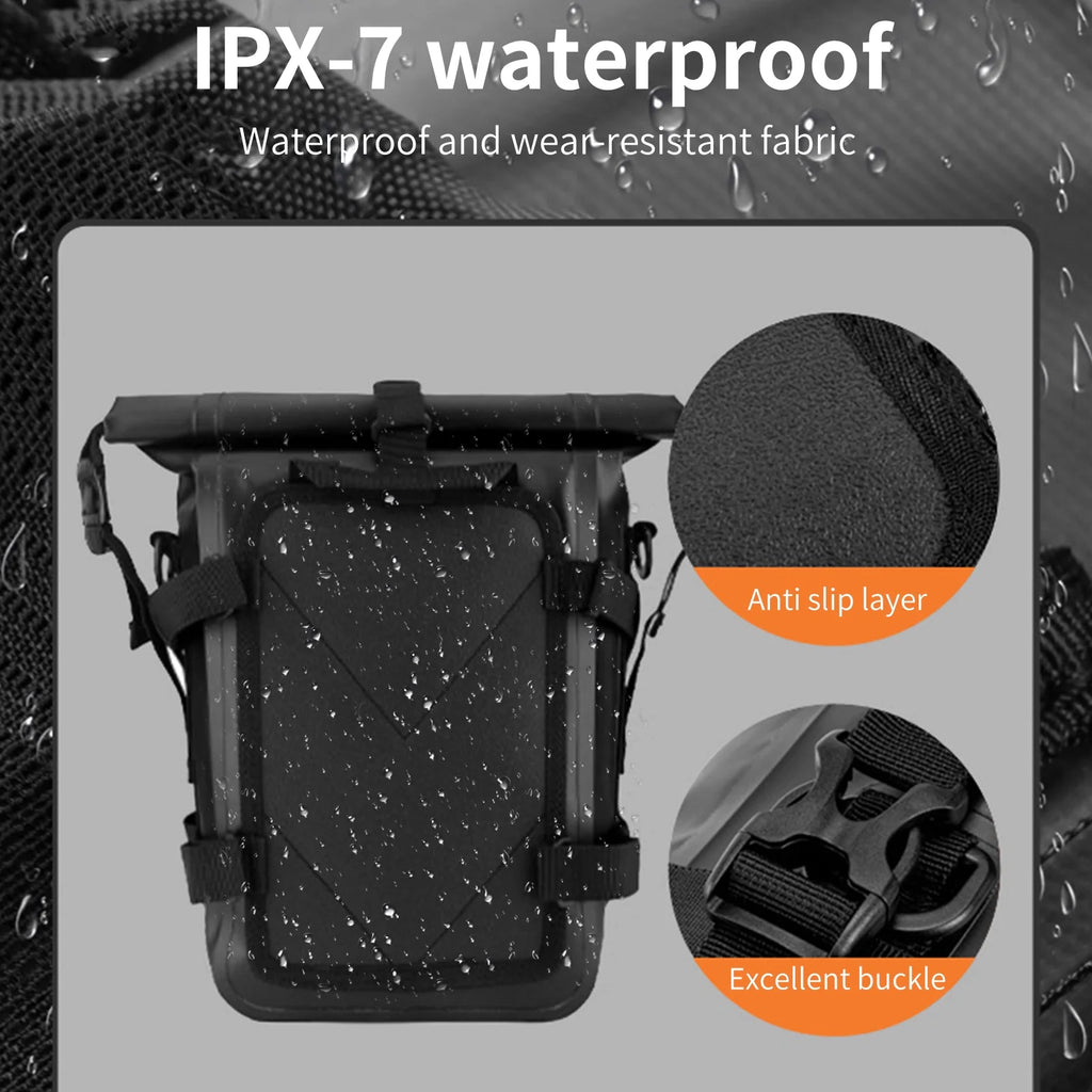 8L Waterproof Motorcycle Frame Bag R273454