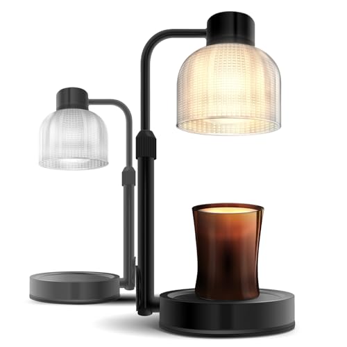 Adjustable Height Dimmable Candle Warmer Lamp with Timer E702304