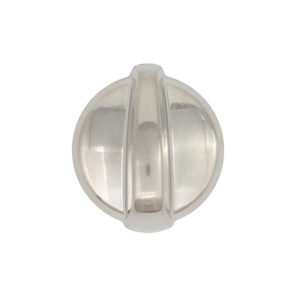6 Pack Stainless Steel Control Knob W7014