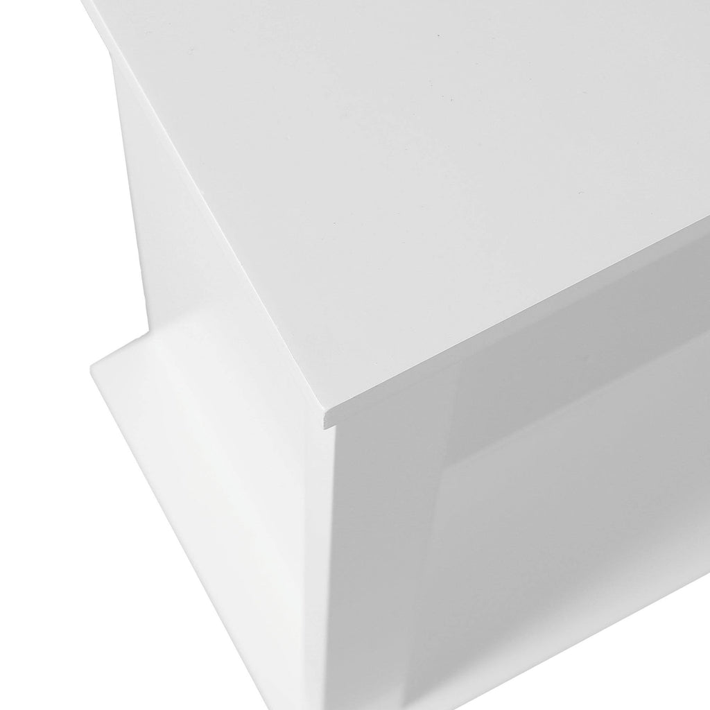 White MDF Bathroom Wall Cabinet T28600