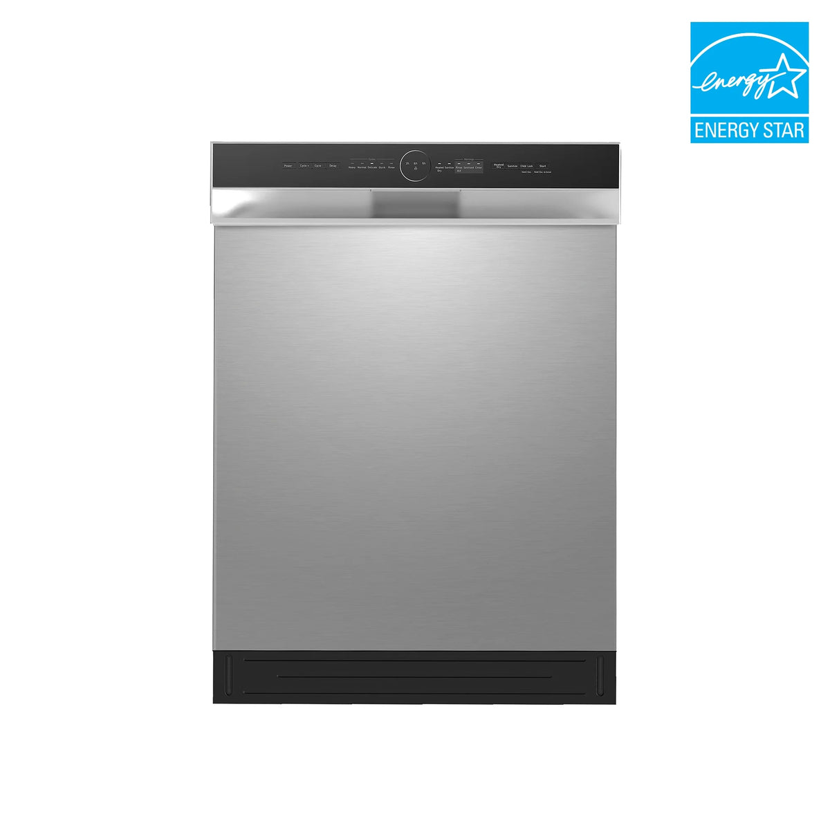 24" Front Control Built-in Dishwasher Stainless Steel F54846