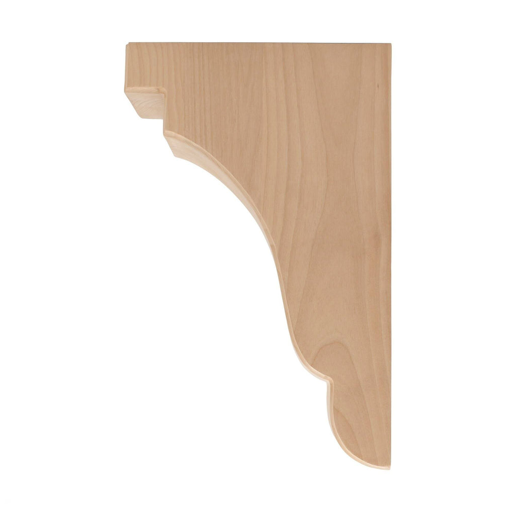 Large Plain Wood Corbel P238695