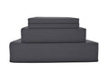 100% Cotton Percale Sheets Full Size Charcoal Deep Pocket 4 Piece Z915