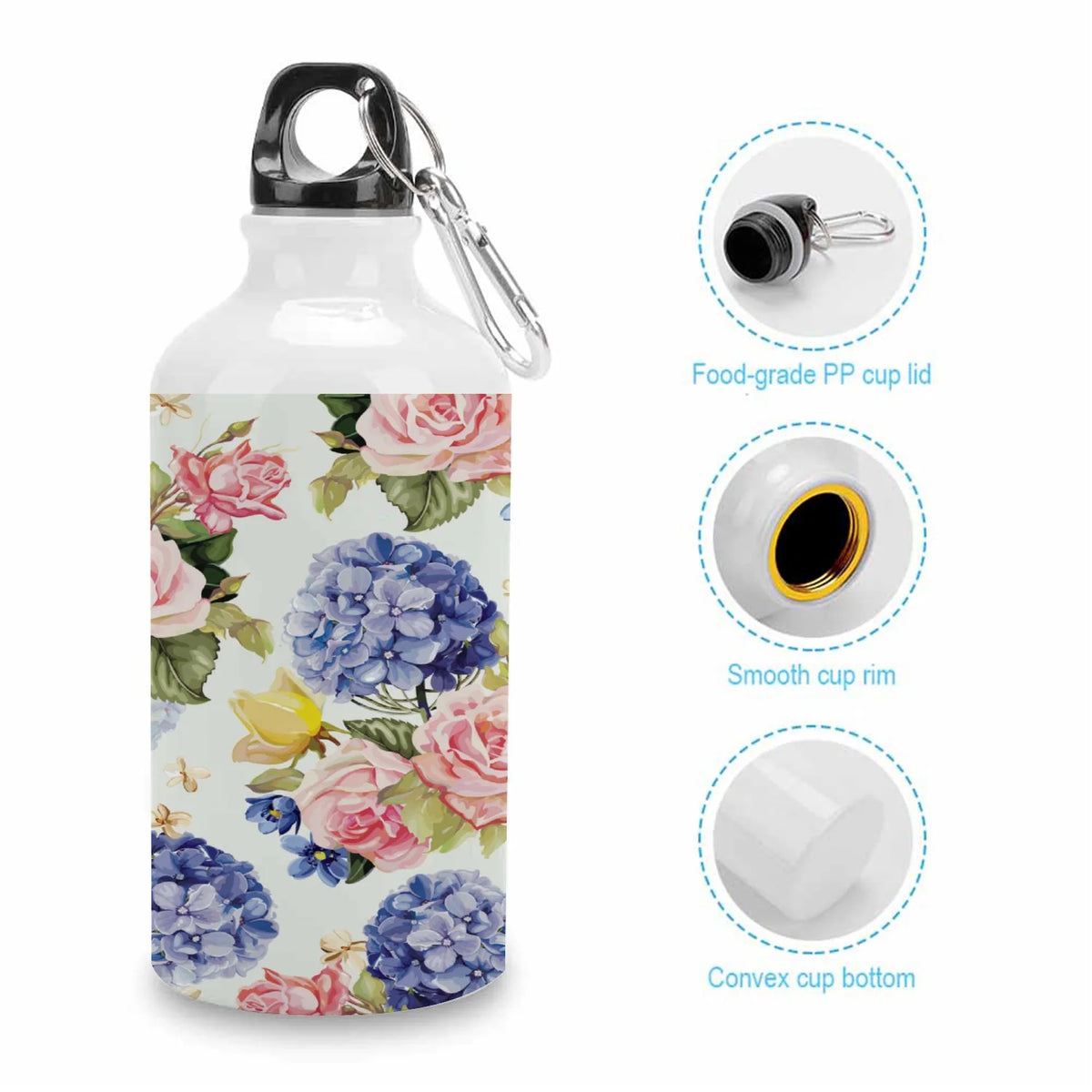 400ml Aluminum Water Bottle with Twist Cap R188