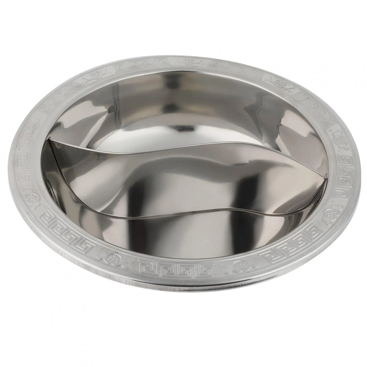 Stainless Steel Divided Hot Pot C672