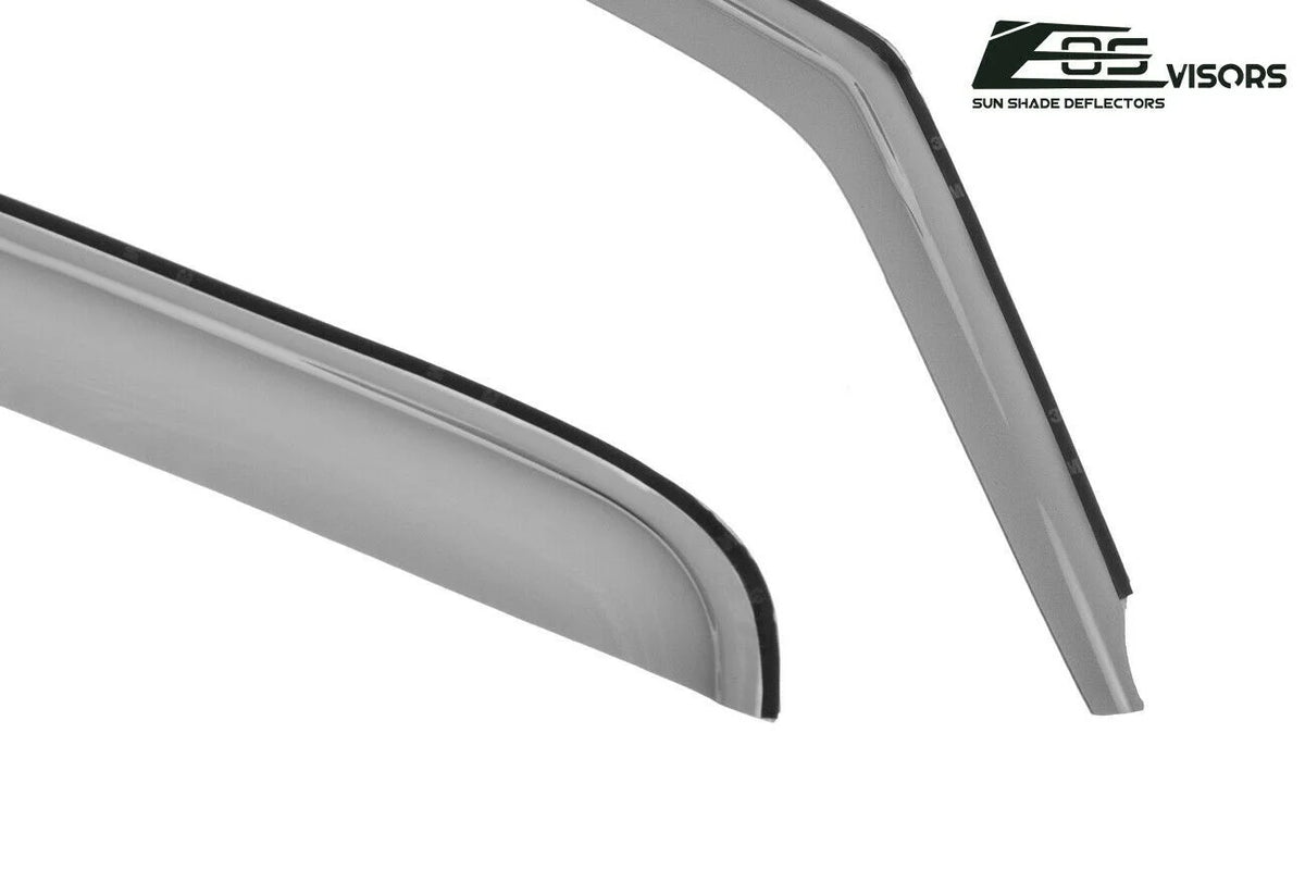 Smoke Tinted In-Channel Window Deflectors Rain Guards Z993