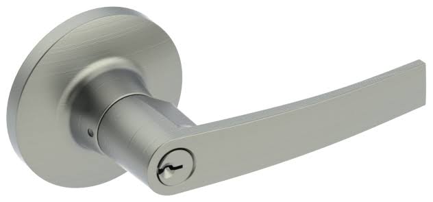 Satin Chrome Lever Entry/Office S5935