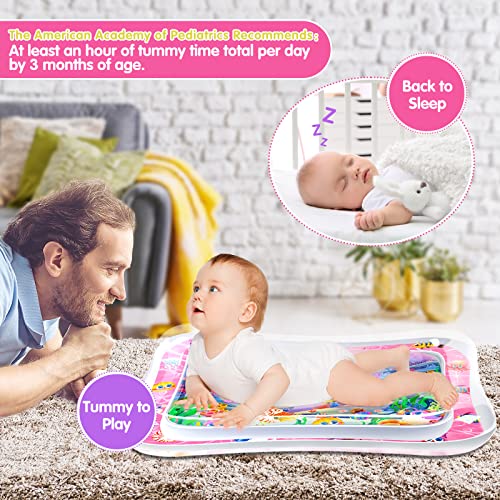 Inflatable Tummy Time Water Play Mat X156