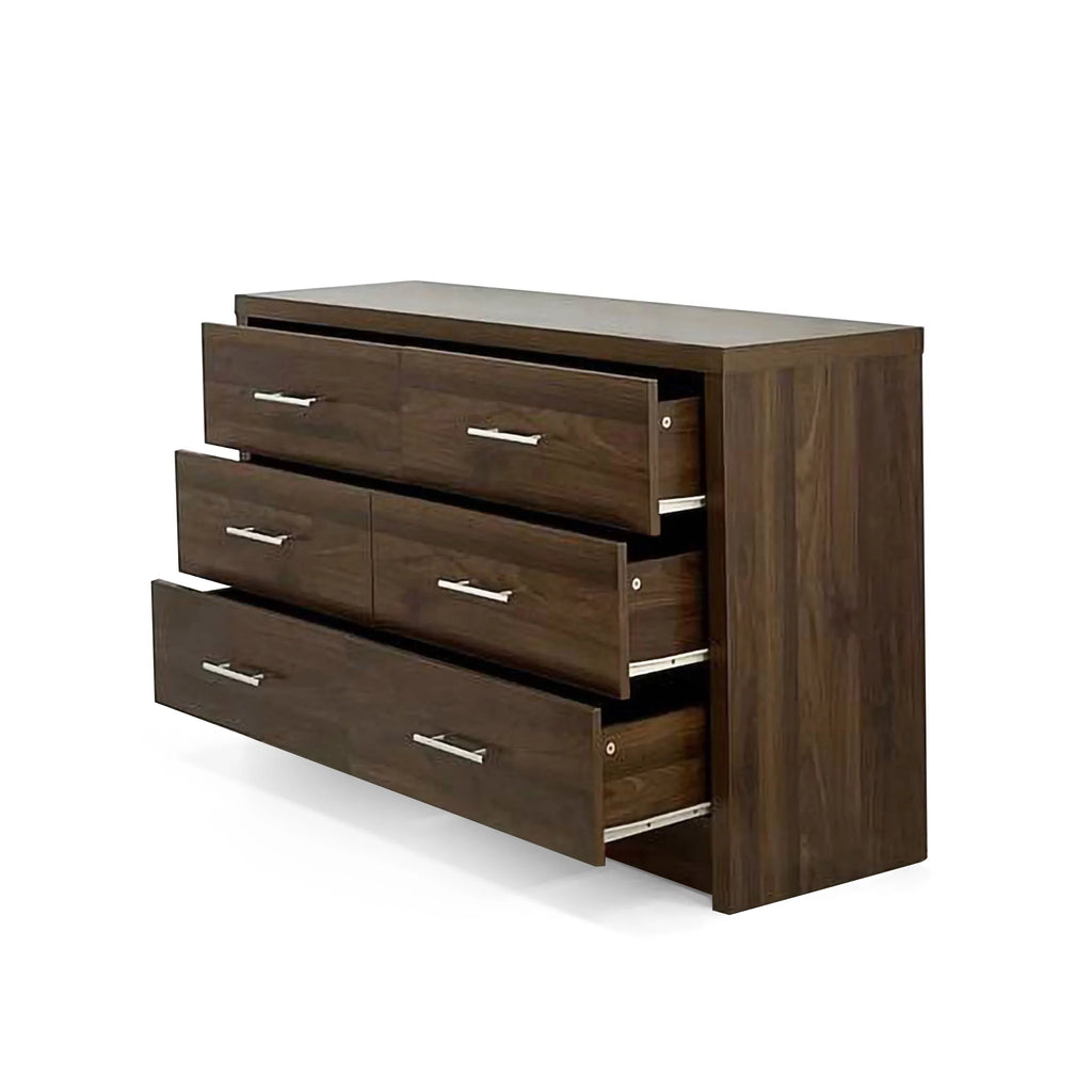 Faux Wood 6 Drawer Double Dresser C156928