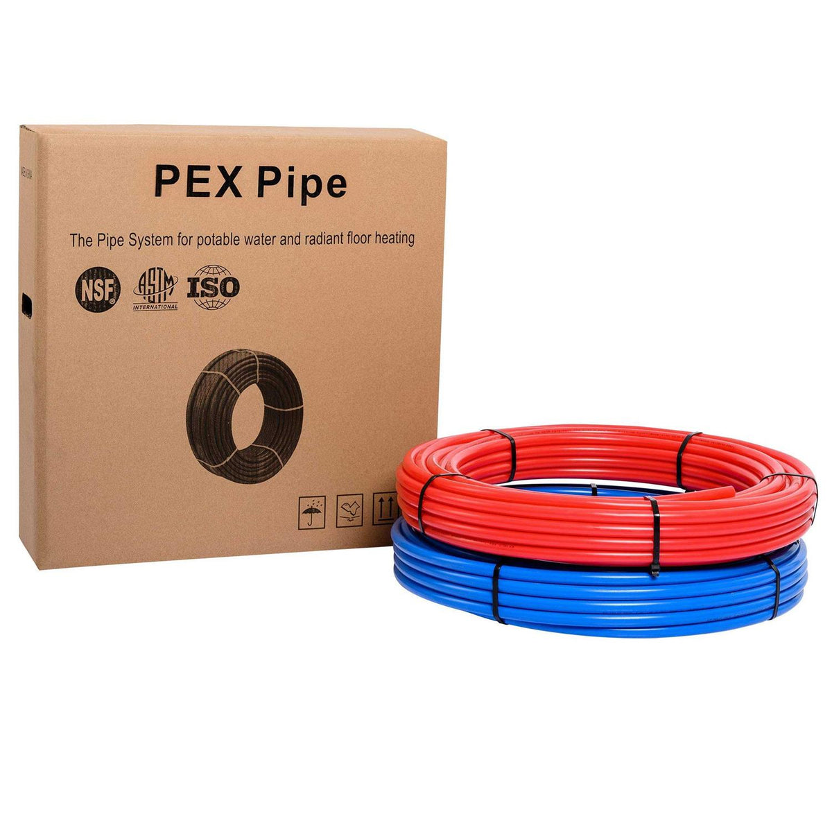 1/2 Inch 2 x100 ft Pex-b Pipe/Tubing B784
