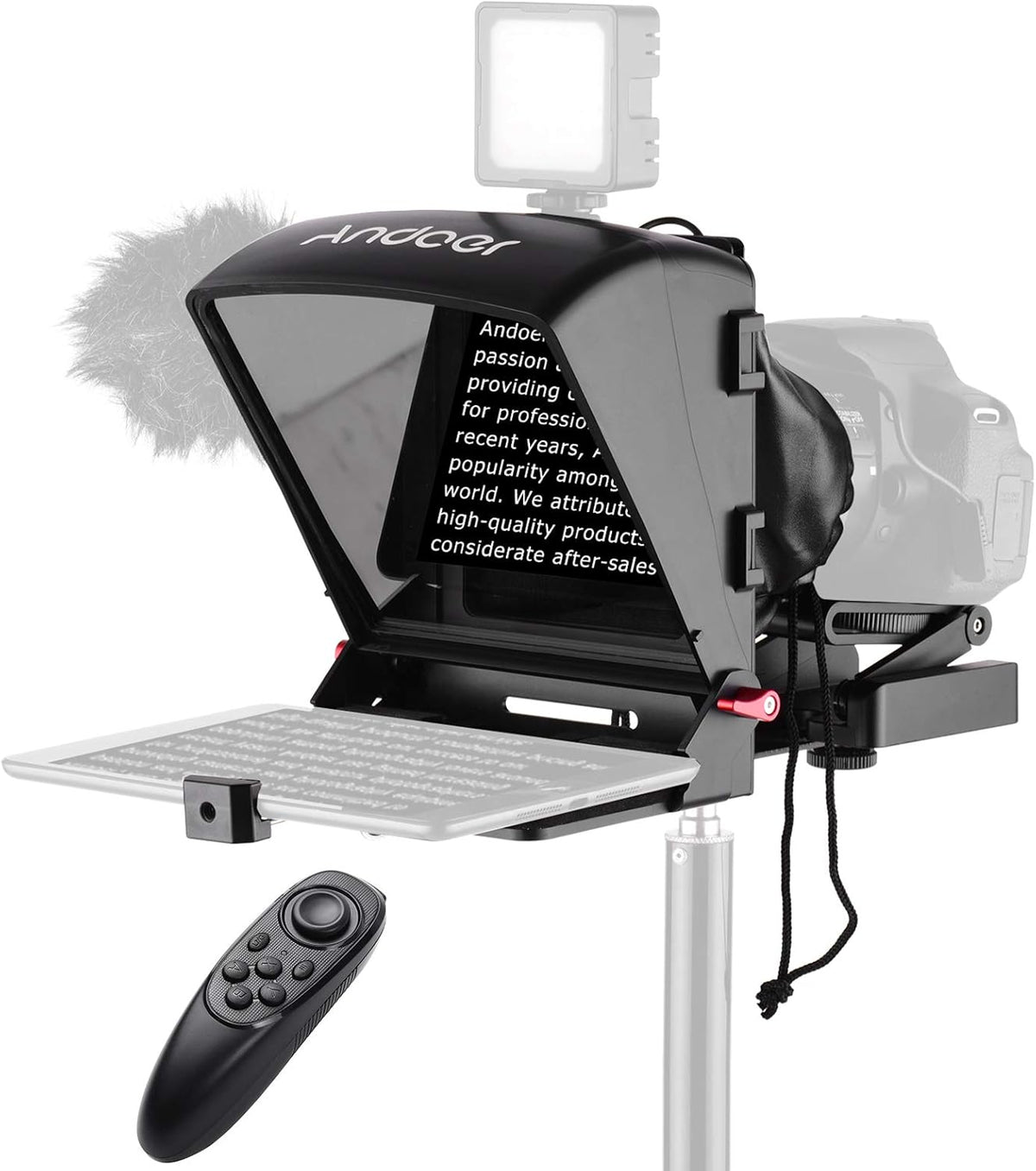 Portable Teleprompter with Remote Control U27468