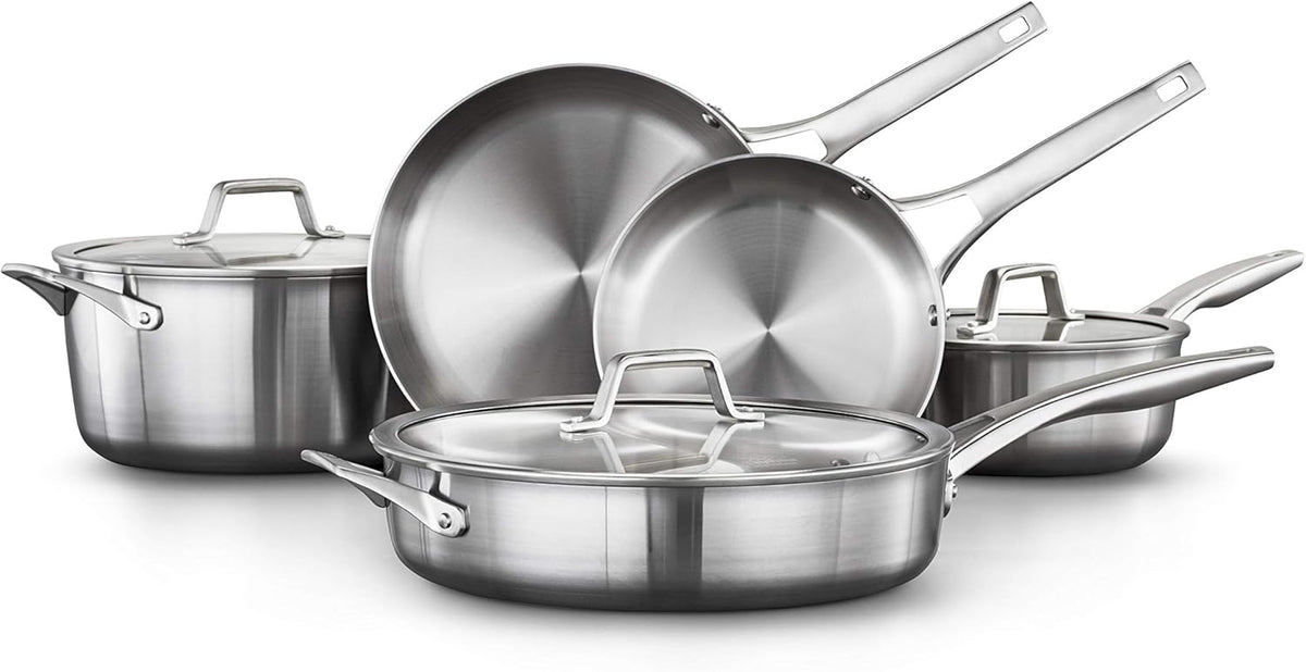 8-Piece Stainless Steel Cookware Set K532