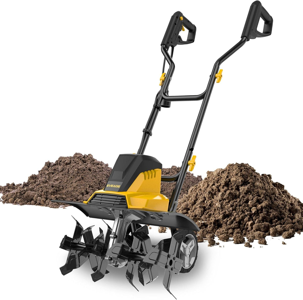 18-Inch Electric Tiller, 13.5AMP, Foldable Handle H486234