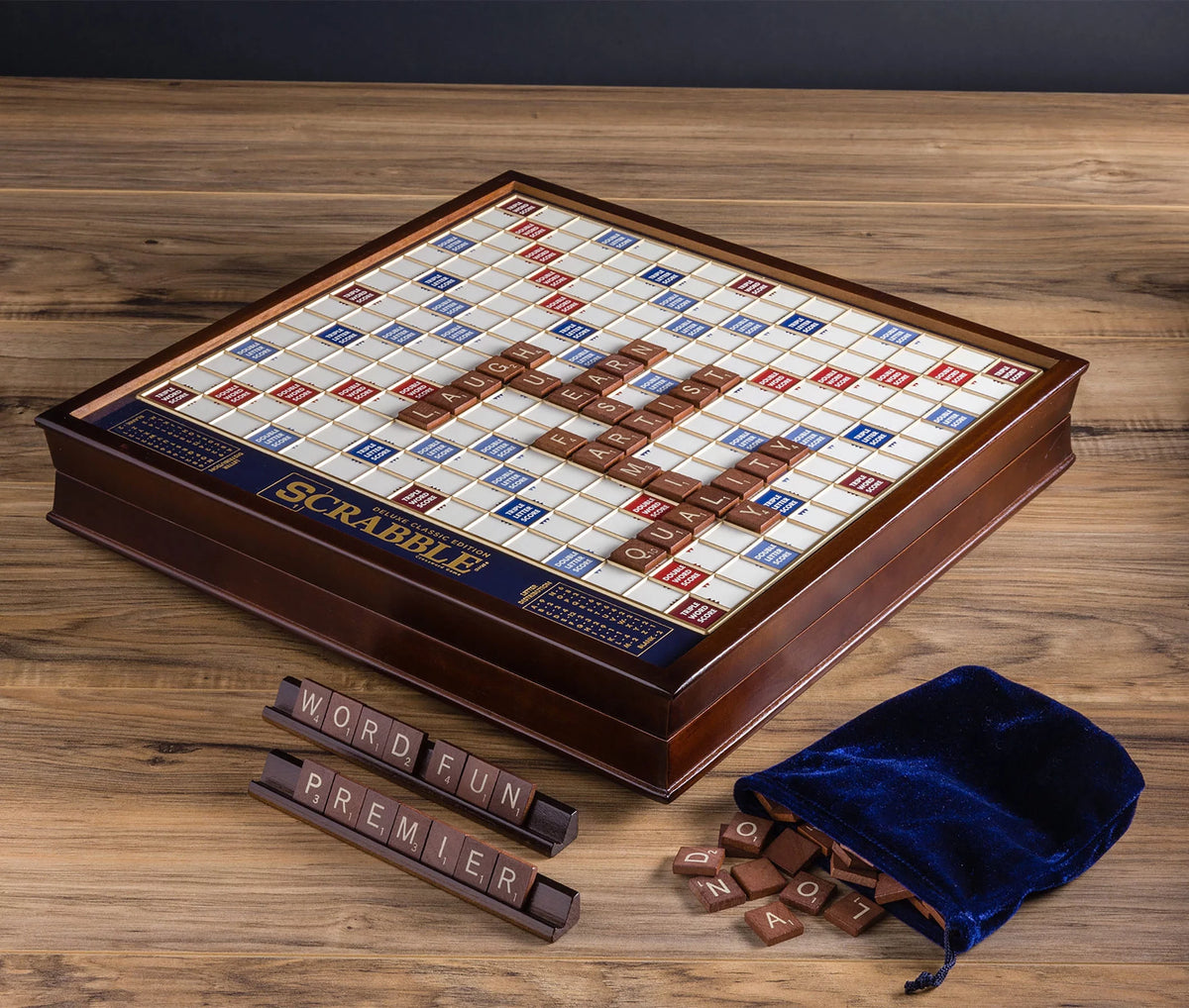 Scrabble Game Wooden Edition V1514
