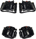 Black Semi-Loaded Calipers and Hardware Brake Kit F777