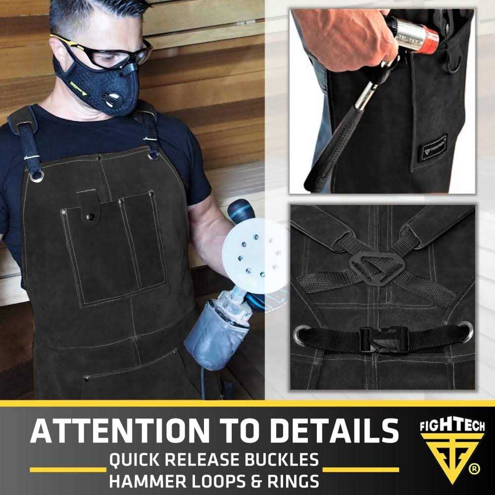 Heavy Duty Work Apron with Tool Pockets J833