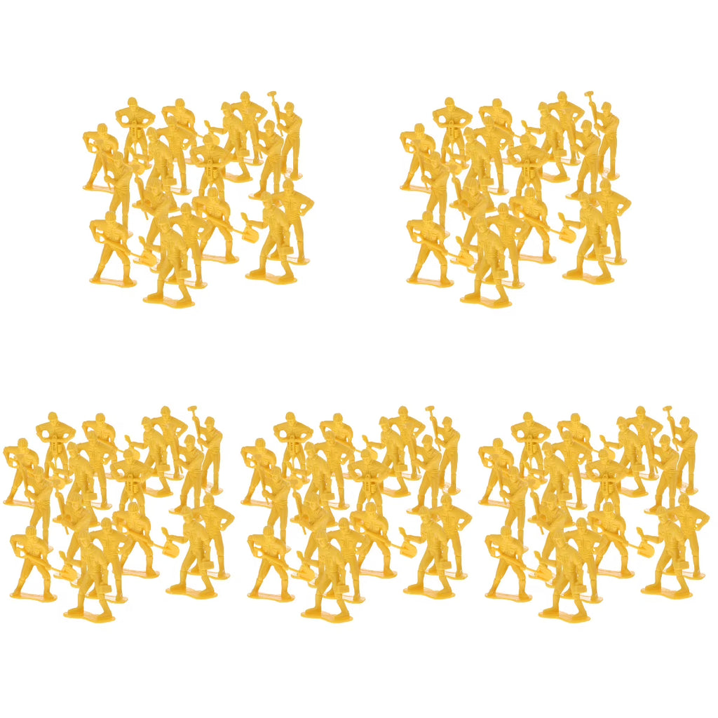 225 pcs Plastic Toy People Figurine Play Set D949025
