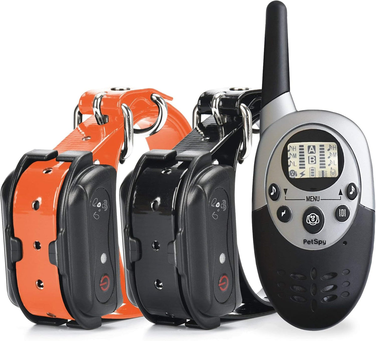 Waterproof Rechargeable Remote Training Dog Collar Pack of 2 D416