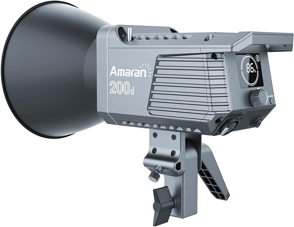 200W LED Video Light with Bluetooth App Control J89645