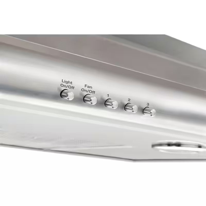 36 in. Under Cabinet Convertible Range Hood in Stainless Steel D91660