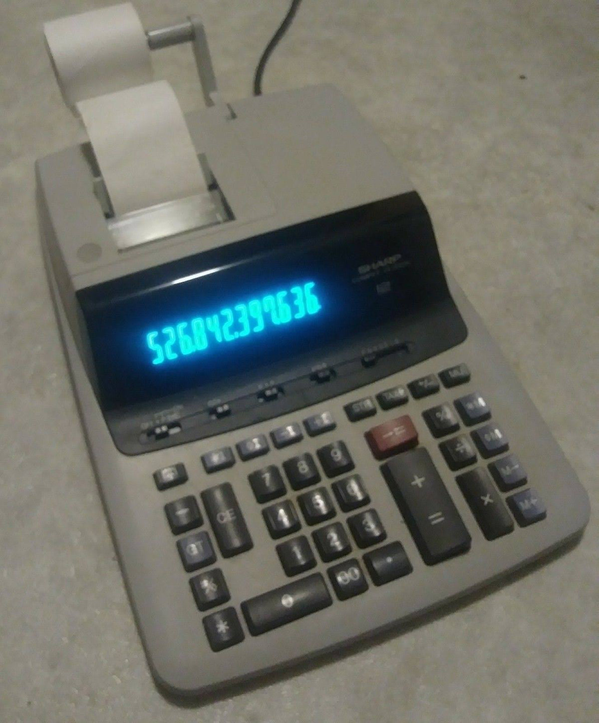 12-Digit Two-Color Printing Calculator J37024