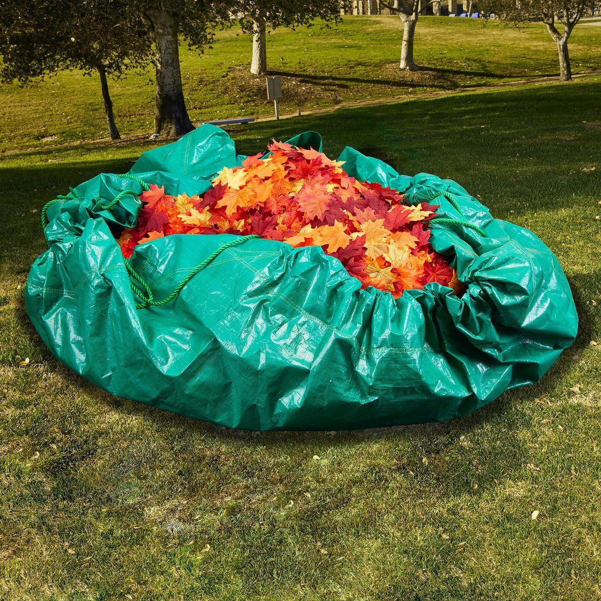 9 ft. x 9 ft. Weather-Resistant Drawstring Tarp S89071