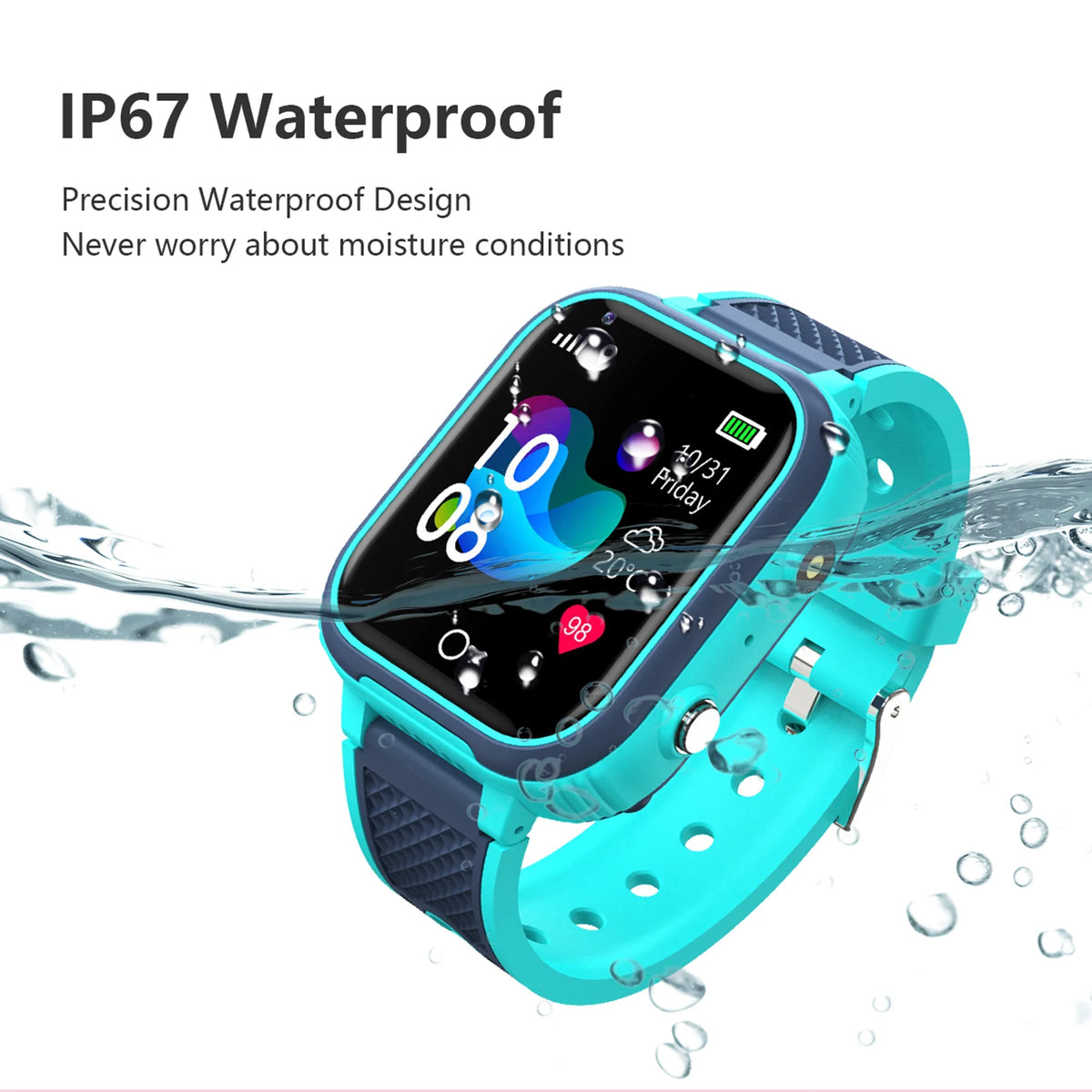 Kids Smartwatch with WiFi and BT Alarm M6447