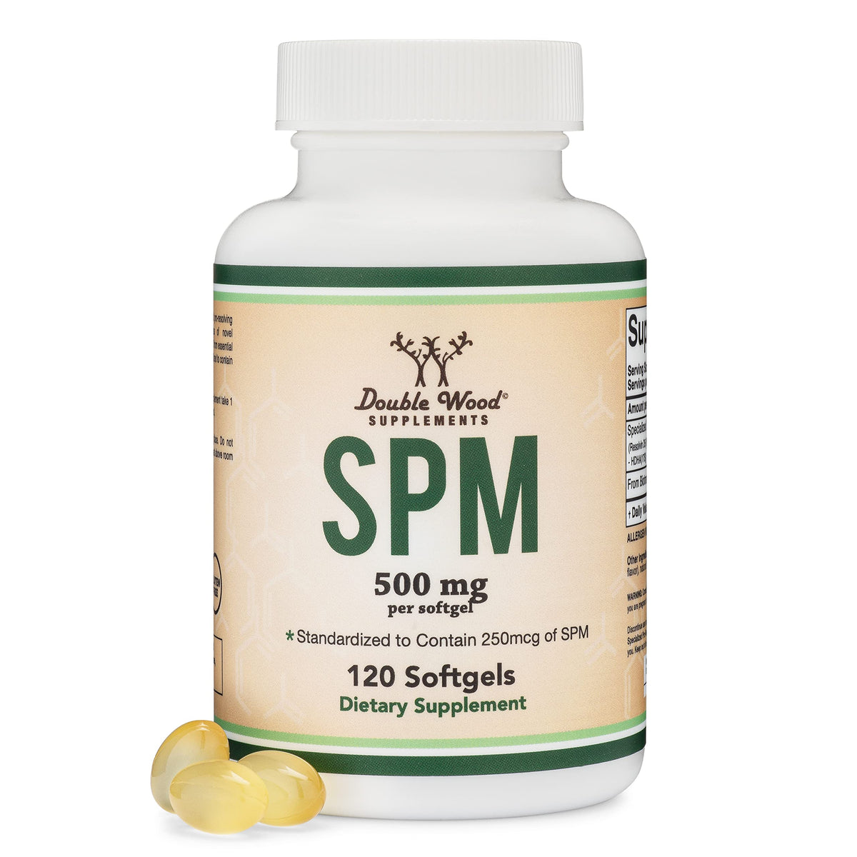 120 Softgels 500mg Softgels F283