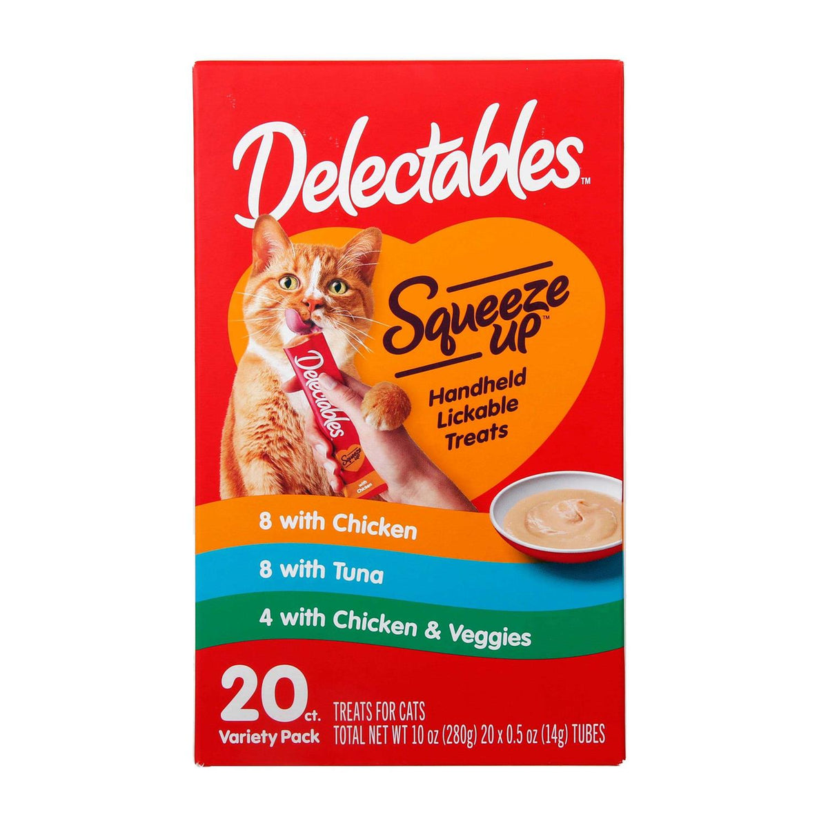 Squeeze Up Cat Treats Variety Pack D328