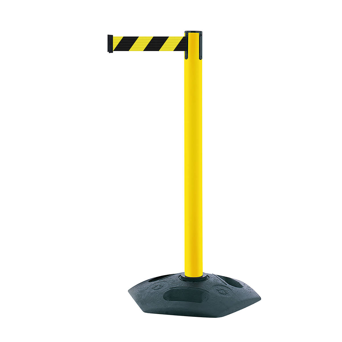 Red Barrier Post with Belt, 7-1/2 ft. L Q1234