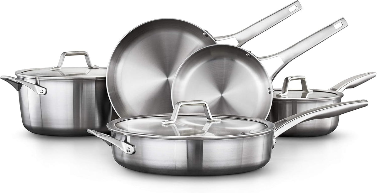 8-Piece Stainless Steel Cookware Set K532