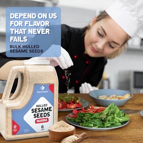 5 LB Raw Unhulled Sesame Seeds V72295