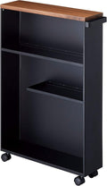 White Rolling Slim Bathroom Cart Z63572