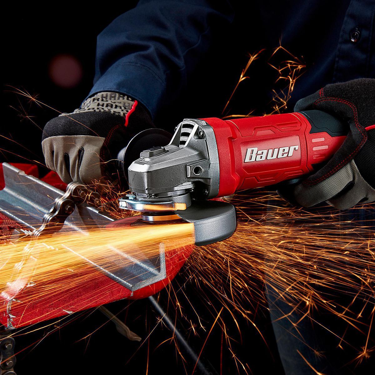 8 Amp 4-1/2 in. Paddle-Switch Angle Grinder C9505