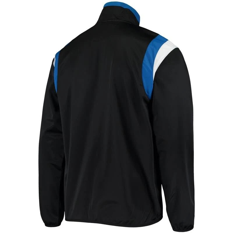 Black Full-Zip Track Jacket H252