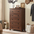 Farmhouse 6 Drawers Wood Dresser Q589
