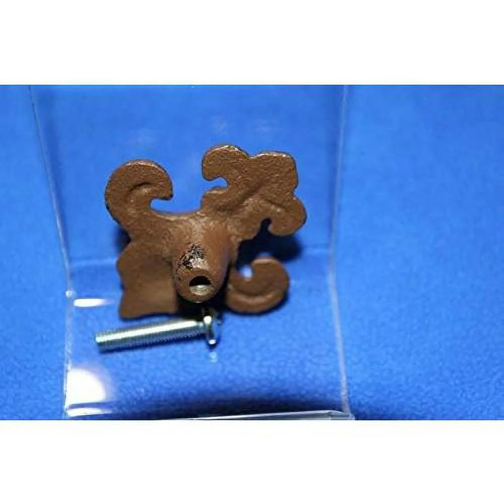 Cast Iron Fleur De Lis Cabinet Knobs, Pack Of 30, 2" M61587
