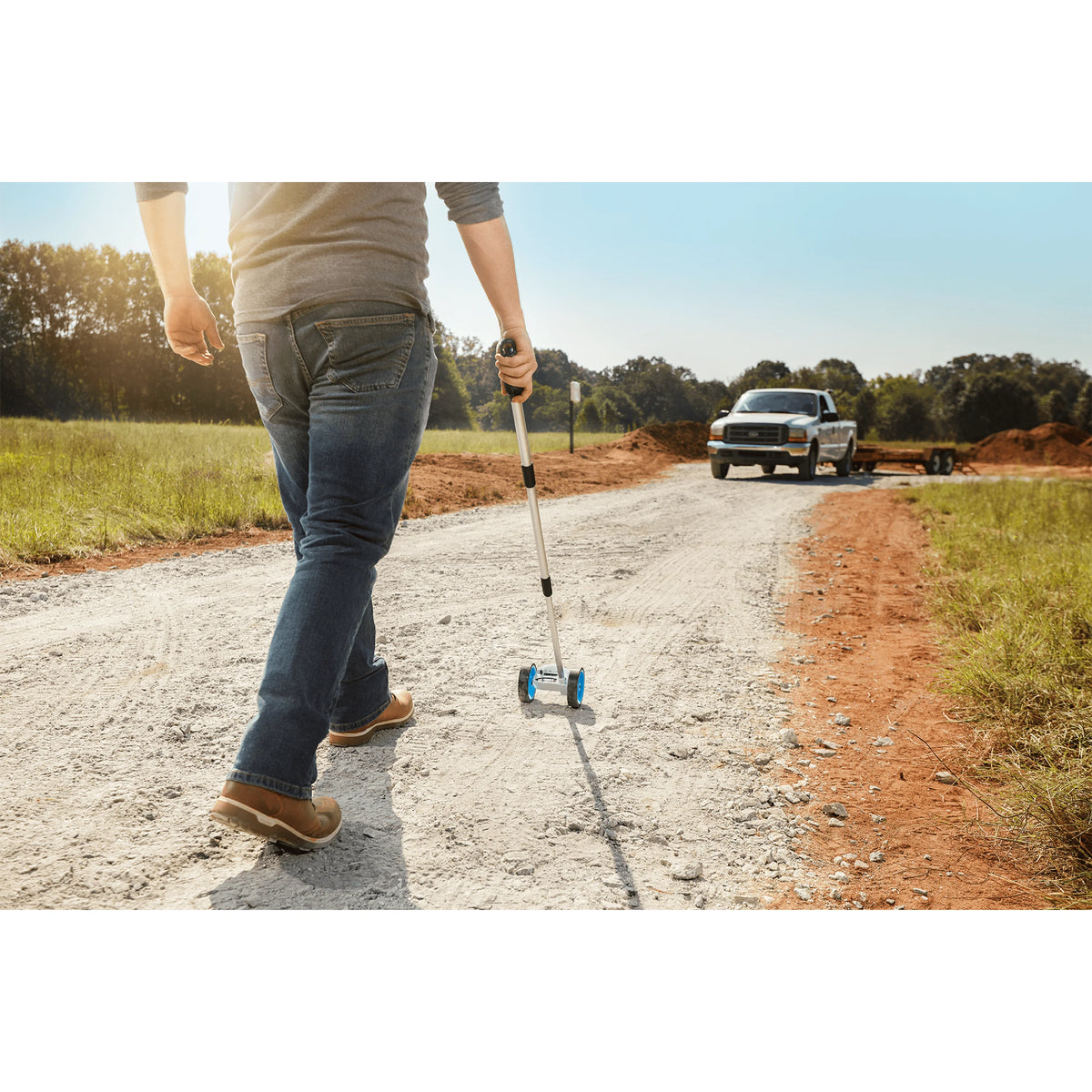 10,000-Foot Measuring Wheel with Telescoping Handle O2339