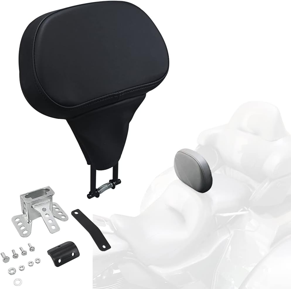 Rider Backrest Pad for Harley Street Glide Road King 2009-2022 Ultra Limited G472