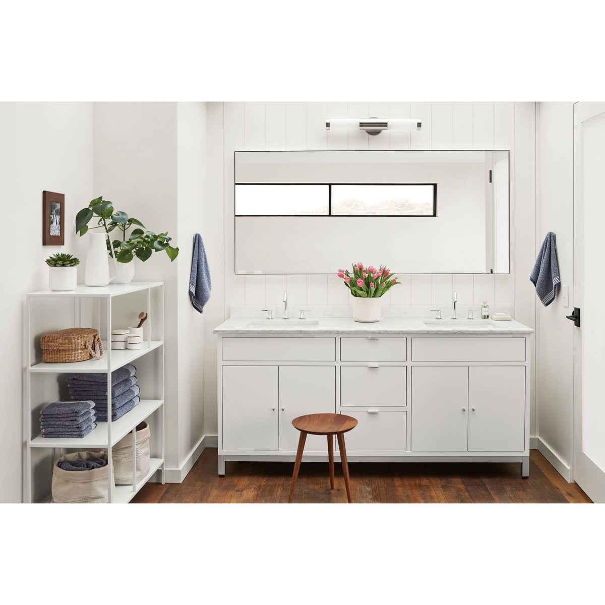 Modern Bookcase 24W 72H in Taupe R341