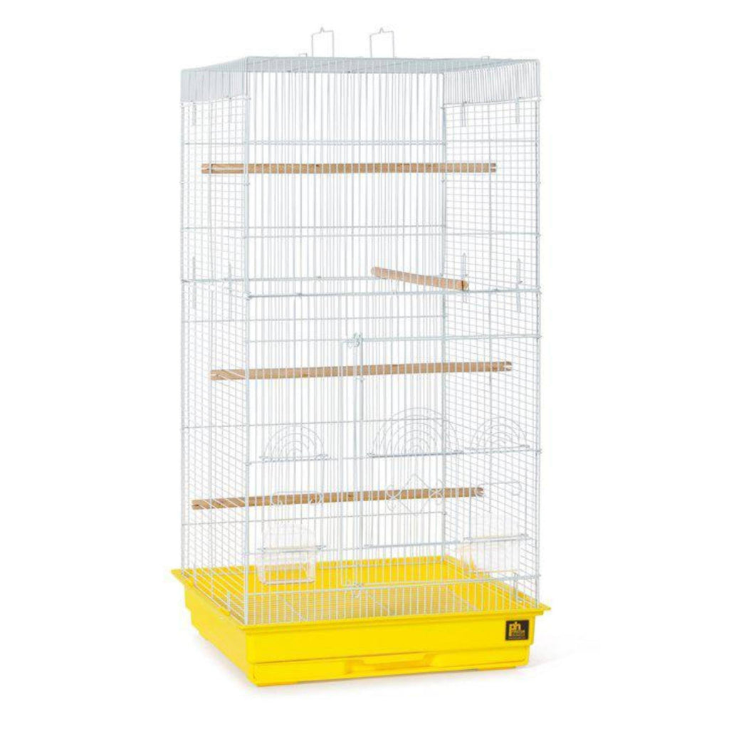 Tall Bird Cage Yellow E19860