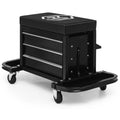 Red 3-Drawer Rolling Tool Box with Tool Tray B660632