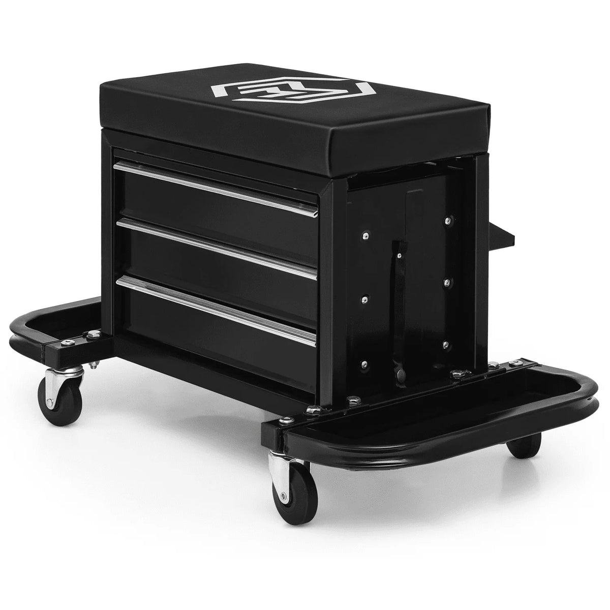 Red 3-Drawer Rolling Tool Box with Tool Tray B660632