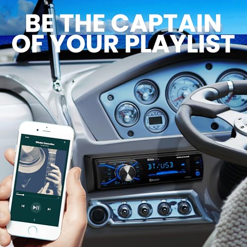 Bluetooth Car Stereo Receiver with USB Port and Detachable Front Panel B100194