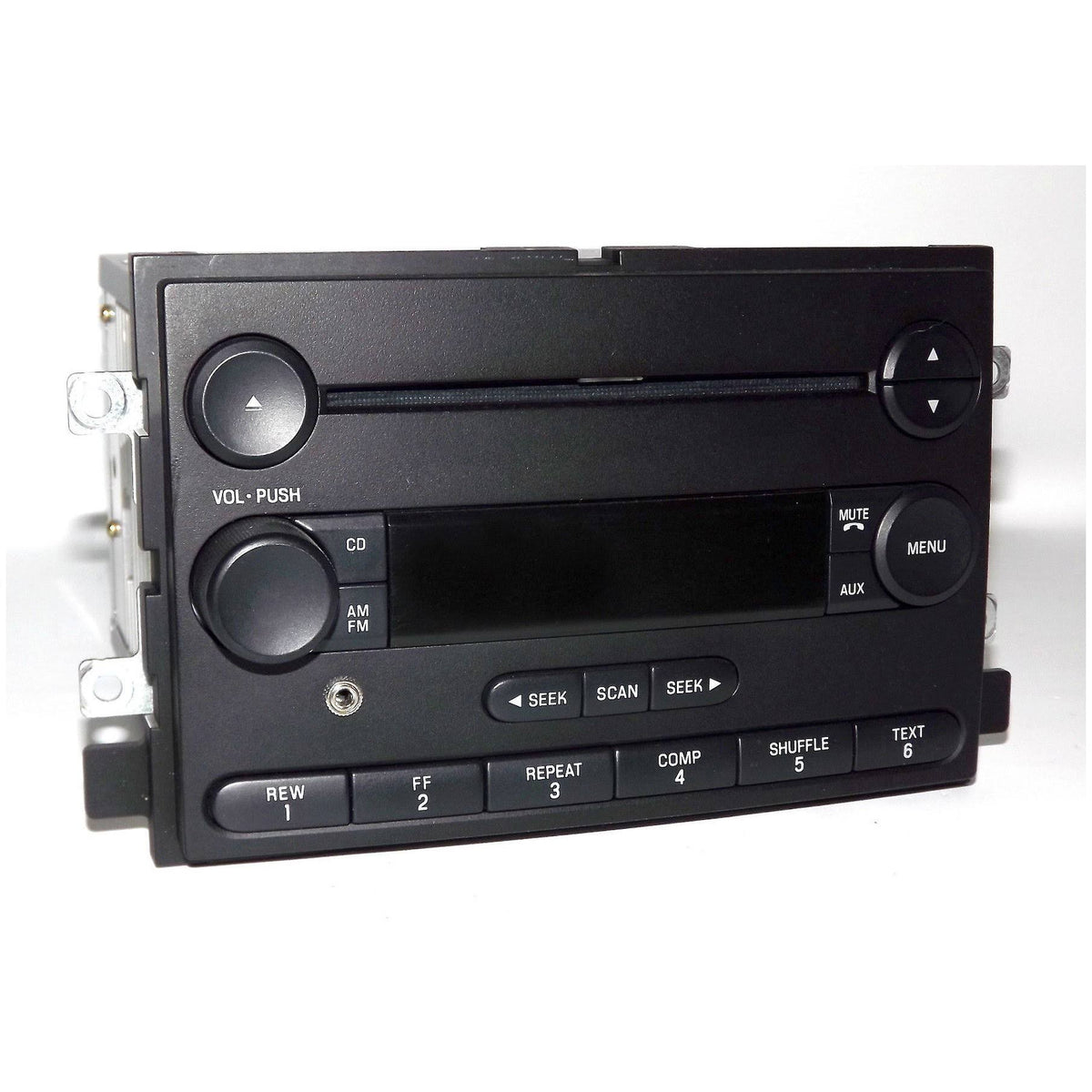 Black Radio Am FM CD Player with AUX Input Y254581